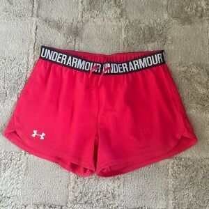 Under Armour Women's Pink Athletic Shorts